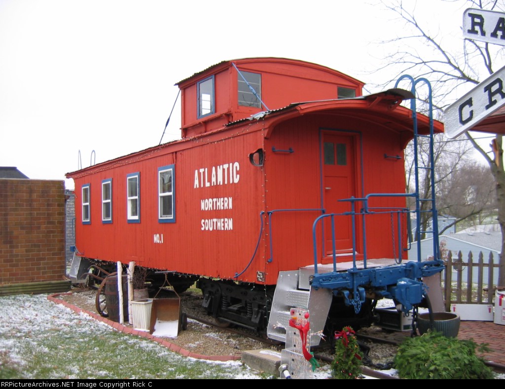 Caboose Close Side View